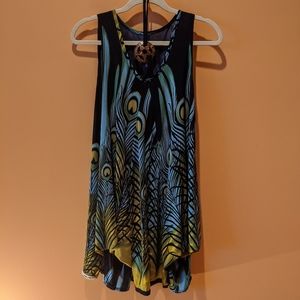 Peacock Feathers Dress